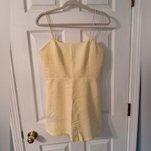 Zara yellow romper